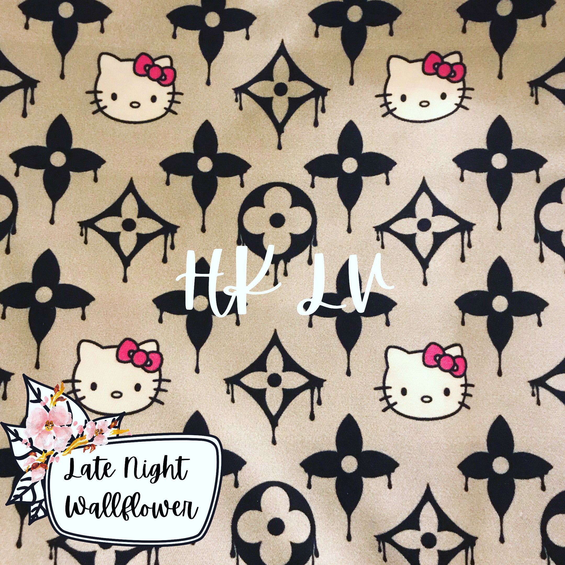 Hello Kitty LV Inspired  Late Night Wallflower SD